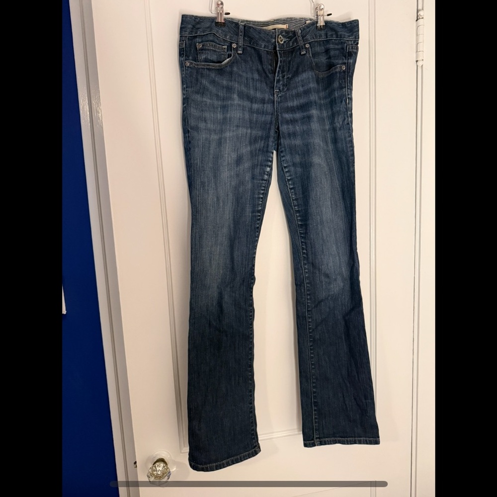 GAP Women's Straight Leg Blue Jeans